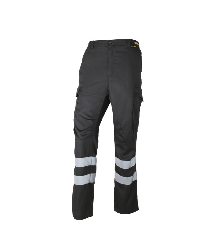 Pantalón Cargo Gabardina Reflectiva